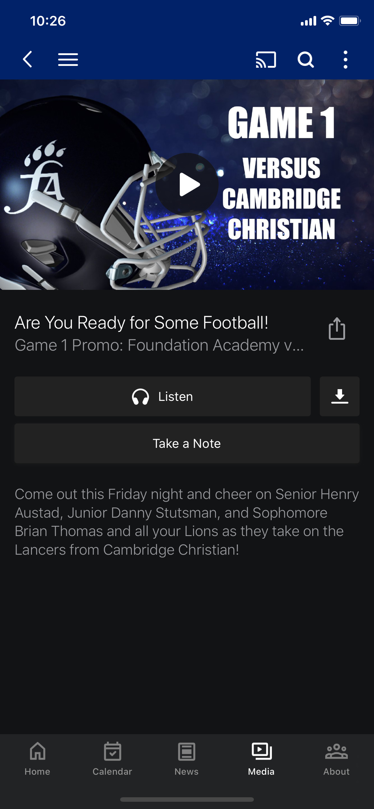 Foundation Academy WG screenshot 3