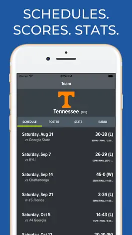 Game screenshot Tennessee Football Schedules mod apk
