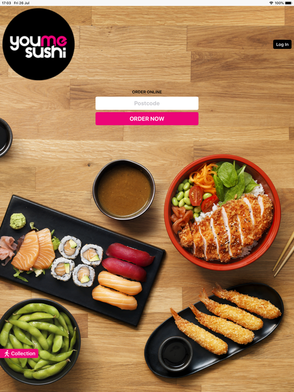 You Me Sushi iPad screenshot 1 - Food & Drink app