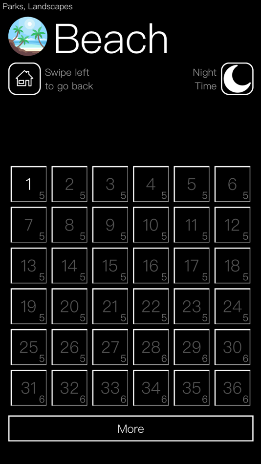 #10. Parks Landscapes - Logic Game (iOS) Bởi: Andrea Sabbatini