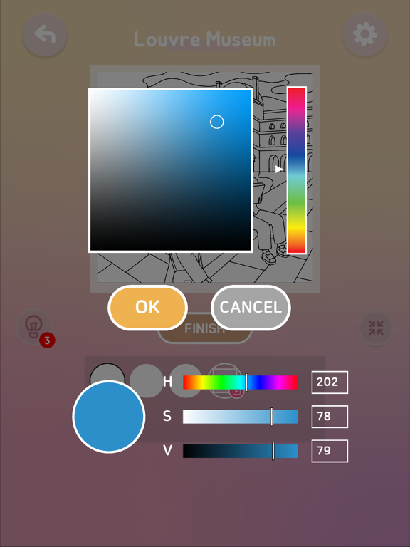 Coloring Sororo - ColoringBook iPad screenshot