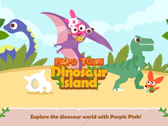 Papo Town: Dinosaur Island iPad screenshot 7 - Education app