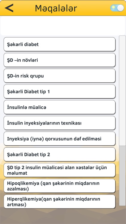 Şəkərli diabet screenshot-6