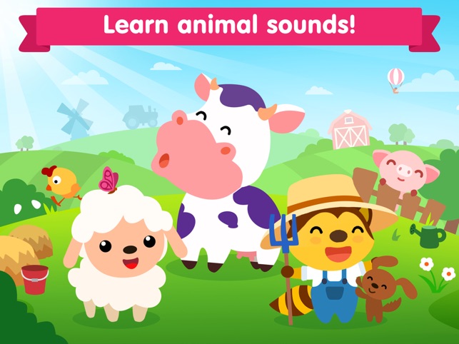 Farm Animals: Kids' Baby Games  App Price Intelligence by Qonversion