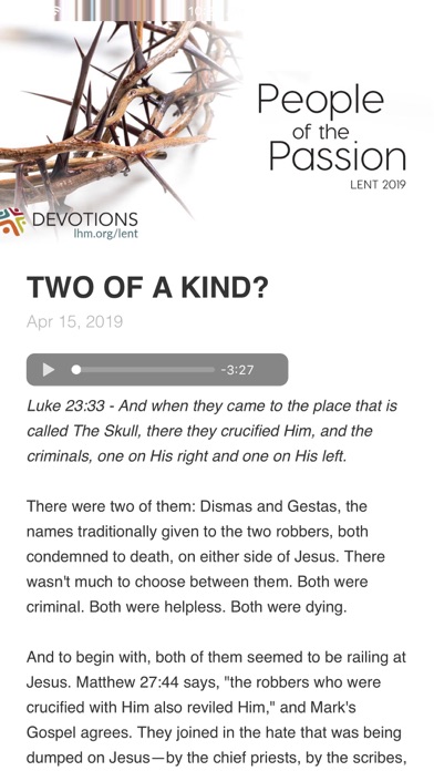 How to cancel & delete Daily Devotions by LHM from iphone & ipad 2
