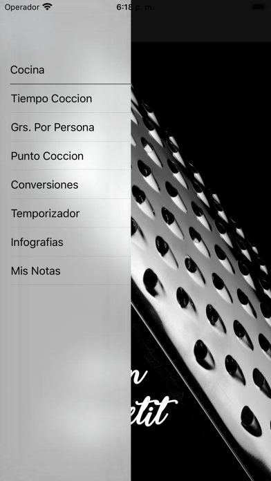 Screenshot #1 pour iCocina, Puntos de Coccion