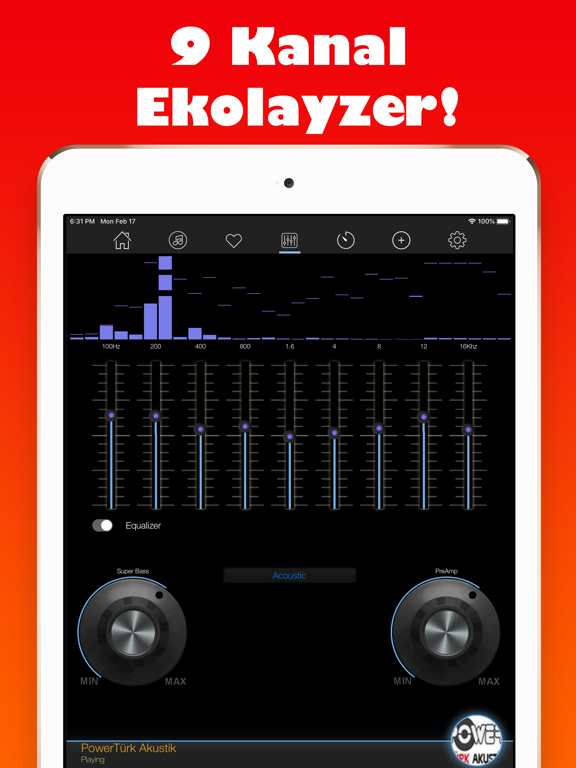Turkish Radios iPad screenshot 5 - Music app