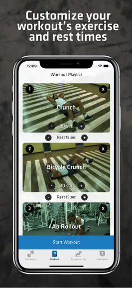 Game screenshot Core & Abs Workout For Men hack