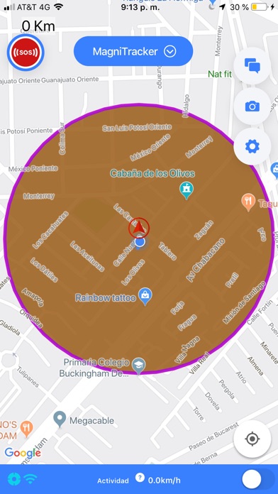 MagniTracker iPhone screenshot 9 - Navigation app