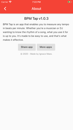 BPM Tap screenshot 5