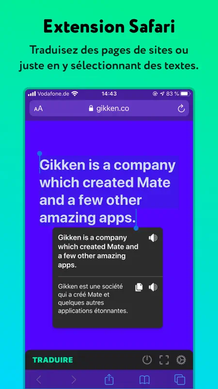 Traducteur Anglais – Mate screenshot 2 of 9