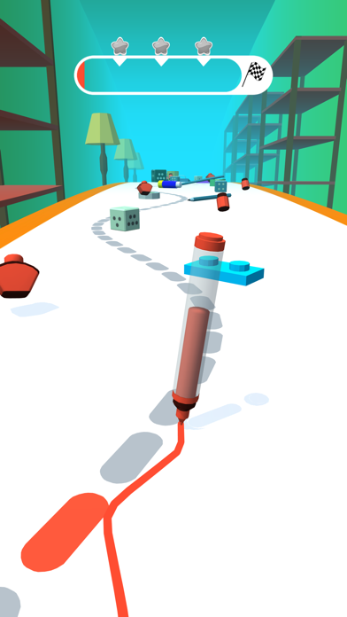 Draw Run 3D - Color Pen Race screenshot 3