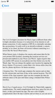 civil twilight for watch iphone screenshot 2