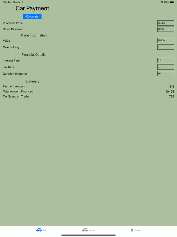 Screenshot #4 pour Simple Payment Calculator