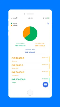 Simple Budget Manager screenshot 1