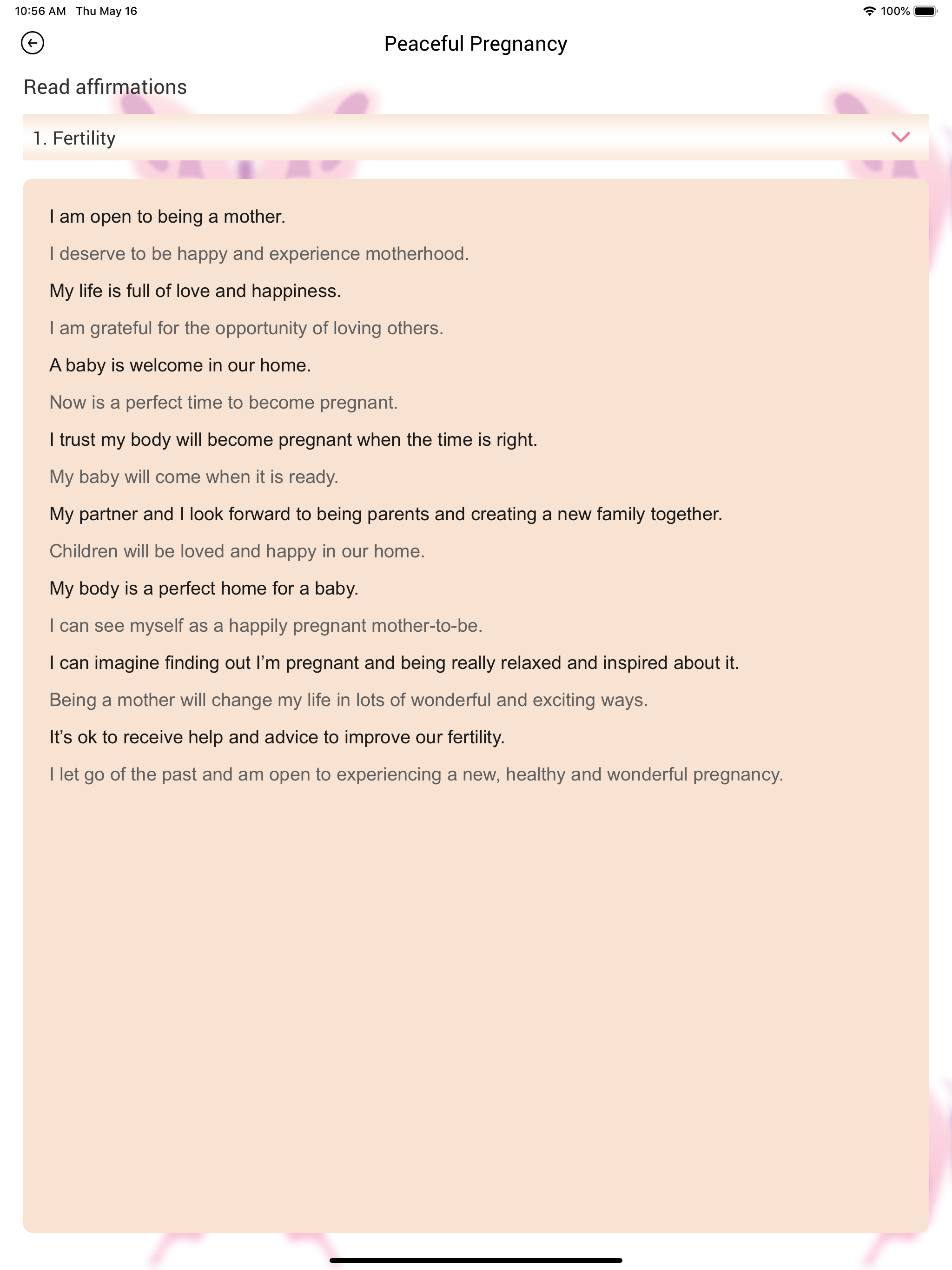 Peaceful Pregnancy: Easy Birth screenshot 7