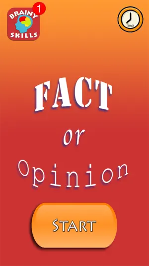 Brainy Skills Fact or Opinion screenshot 2