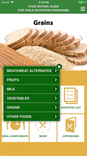 USDA FBG screenshot 3