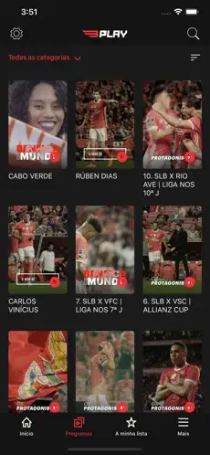 Captura 3 Benfica Play iphone