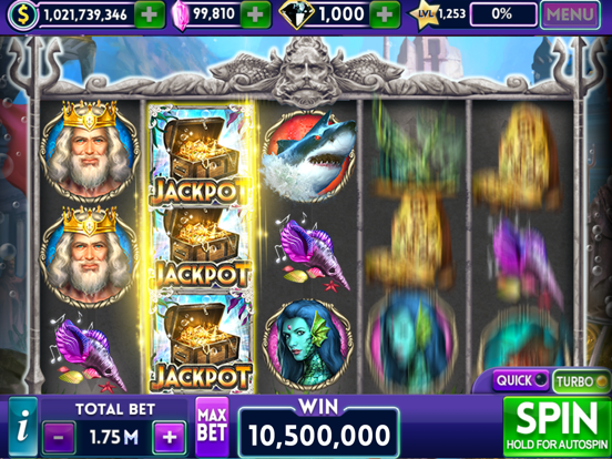 Slot Bonanza- 3D Casinospellen iPad app afbeelding 1