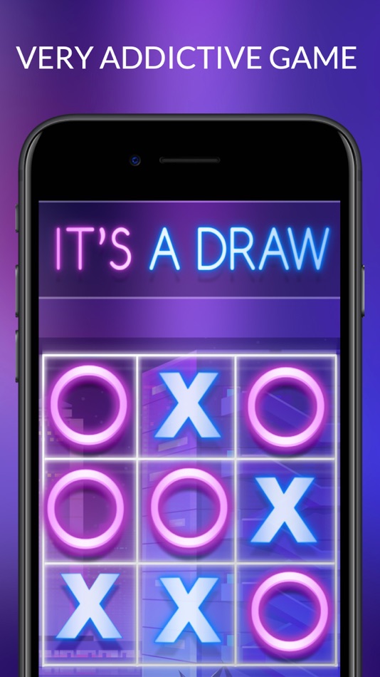 #5. TIc Tac Toe GLOW Tik Tack Toe (iOS) 由: OTHMANE EL MOUJAHID