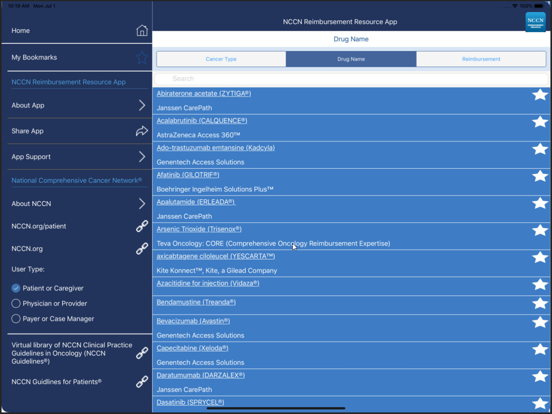 Screenshot #5 pour NCCN Reimbursement Resource