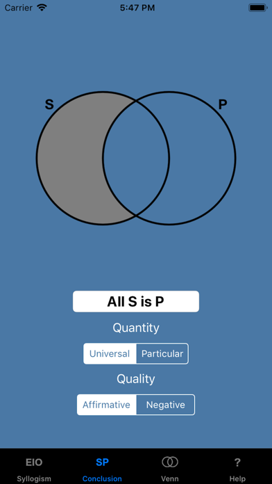 Syllogism Screenshot