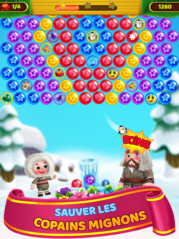 Screenshot #6 pour Flower Games - Bubble Shooter