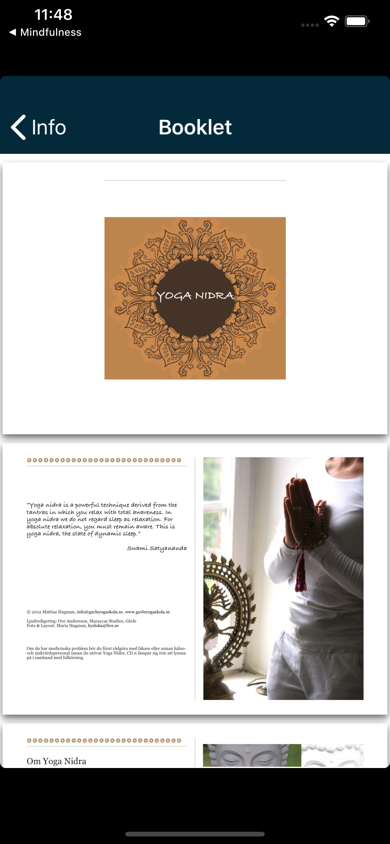 Yoga Nidra screenshot 3