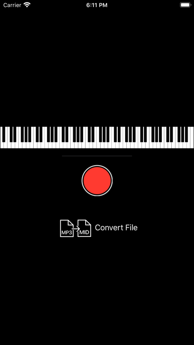 AutoPiano iPhone screenshot 1 - Music app