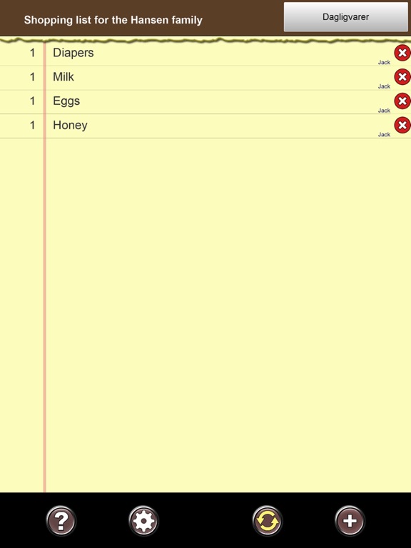 Screenshot #4 pour FamyList