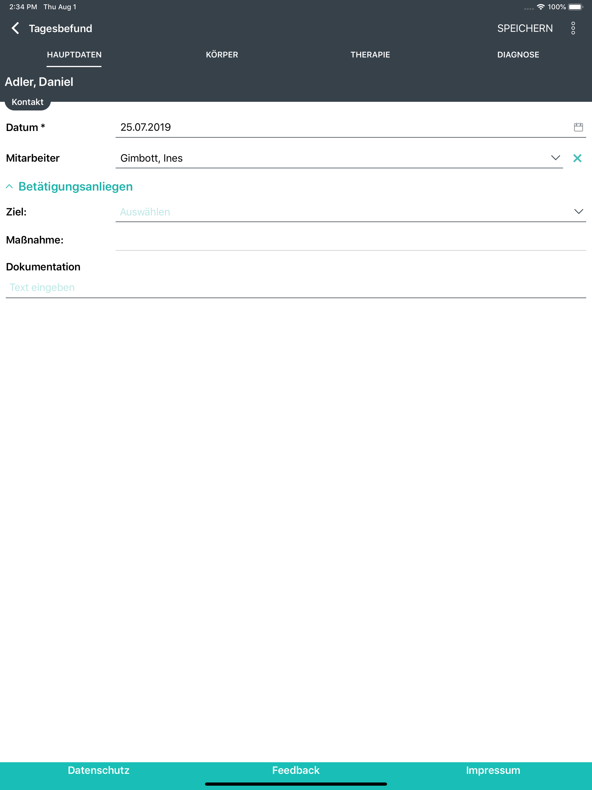 azh Befundung screenshot 10