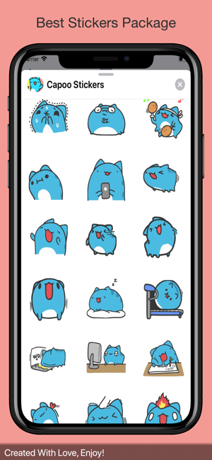 Capoo Stickers