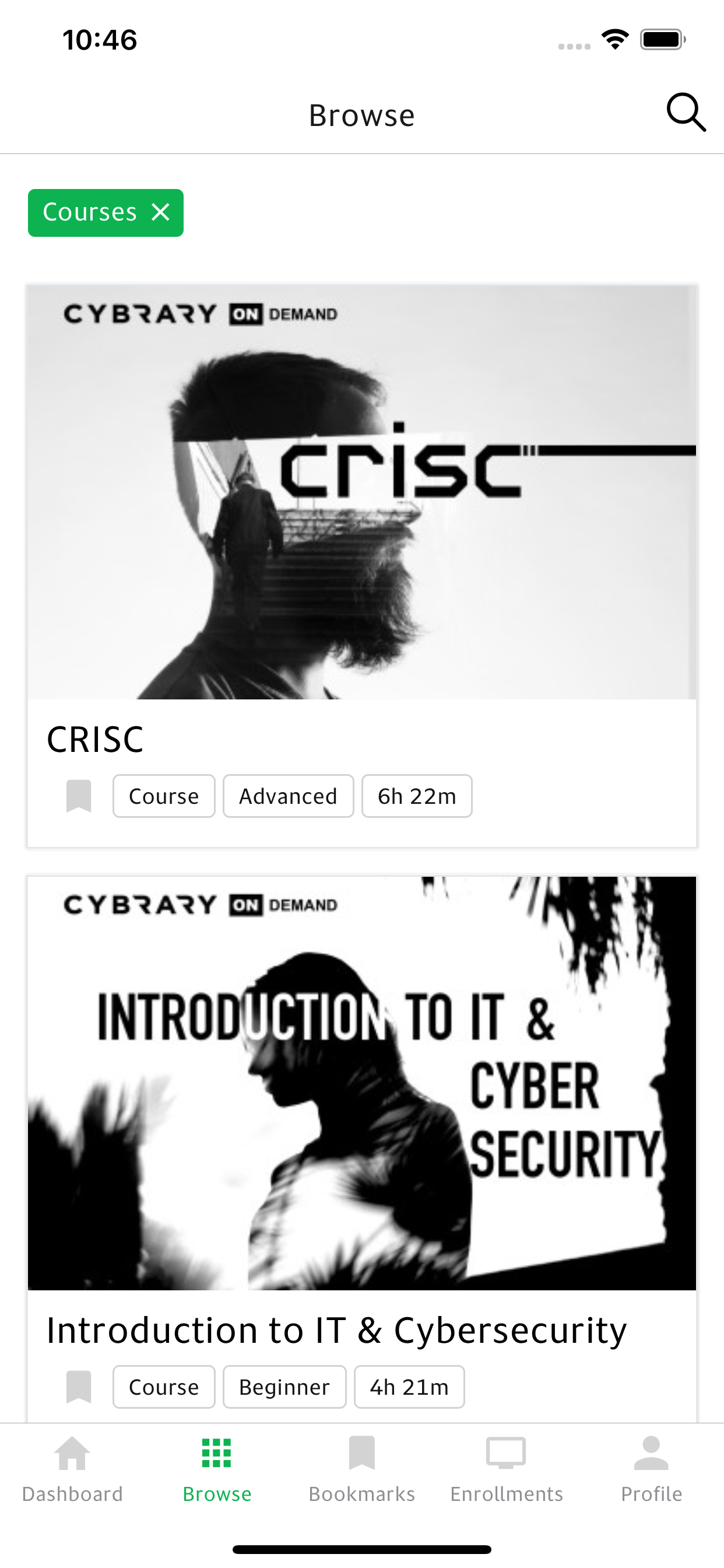 Cybrary screenshot 5