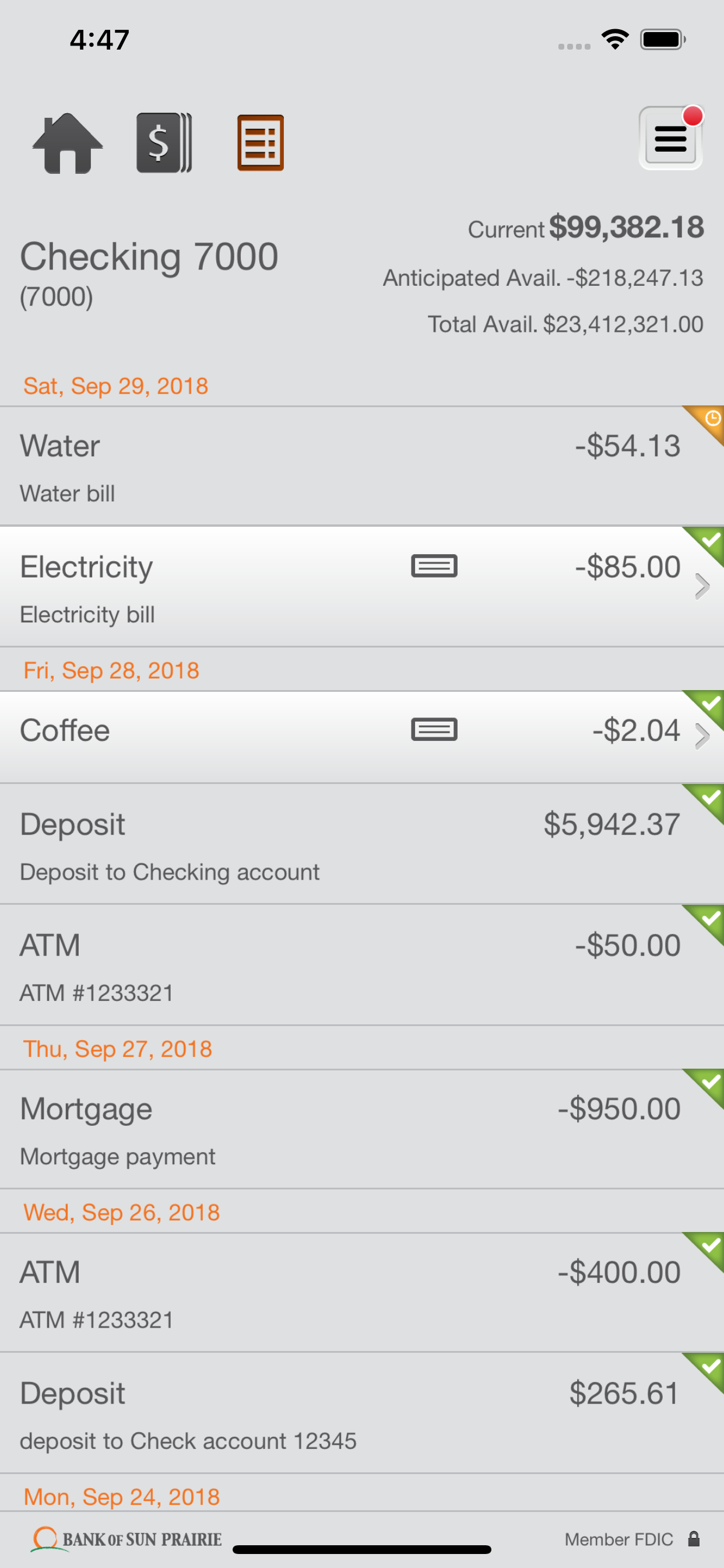Bank of Sun Prairie Business screenshot 5