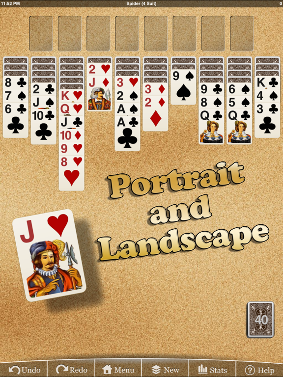 Screenshot #6 pour Eric's Spider Solitaire HD