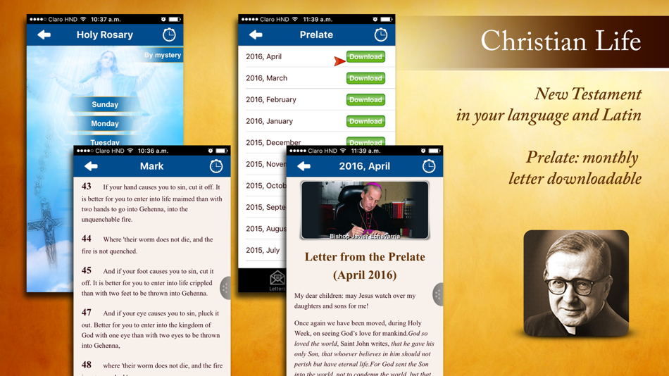 #4. St. Josemaria (iOS) By: Jorge Panayotti