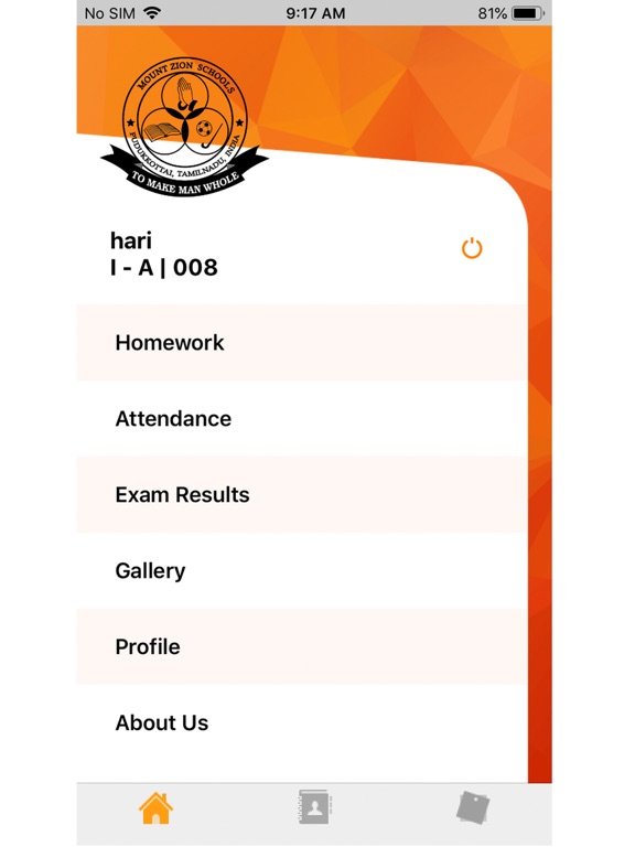App screenshot