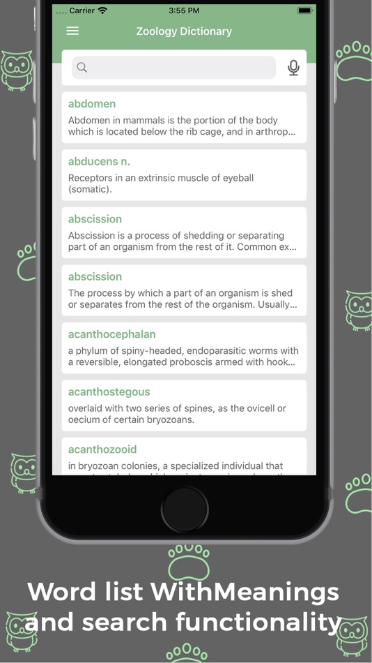 #2. Zoology Dictionary - Offline (iOS) 由: Puju Dekivadiya