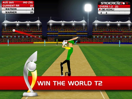 Stick Cricket Classic iPad app afbeelding 2