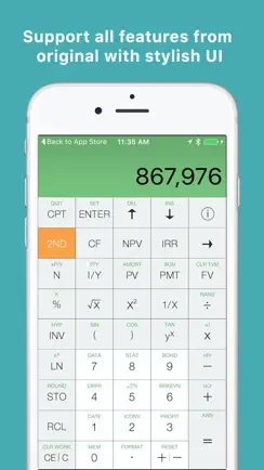BA Financial Calculator Pro iPhone image 1