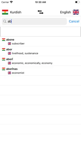 Game screenshot Kurdish-English Dictionary mod apk