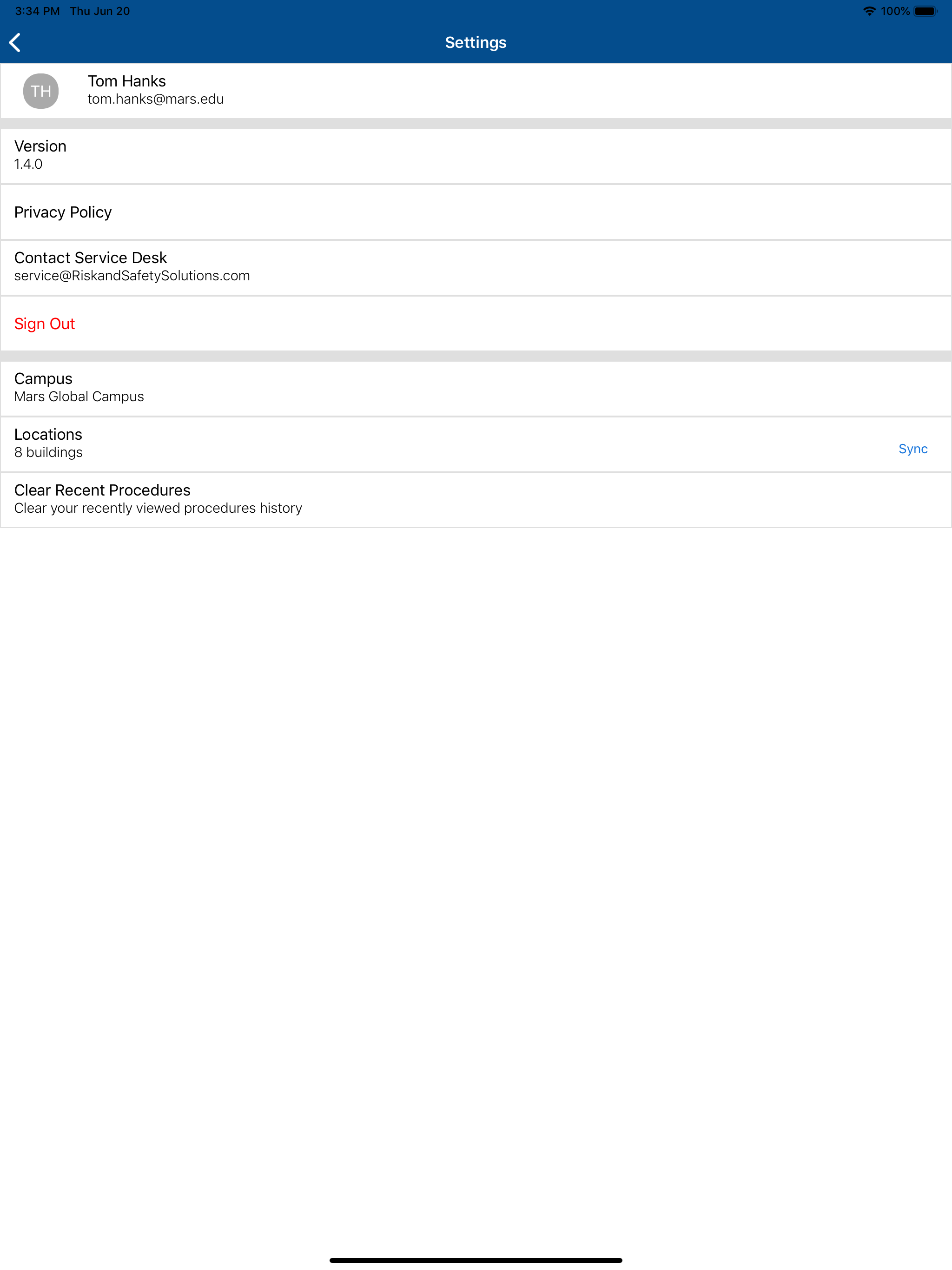 RSS Procedures screenshot 10