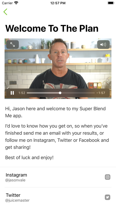 Jason Vale’s Super Blend Me! Screenshot