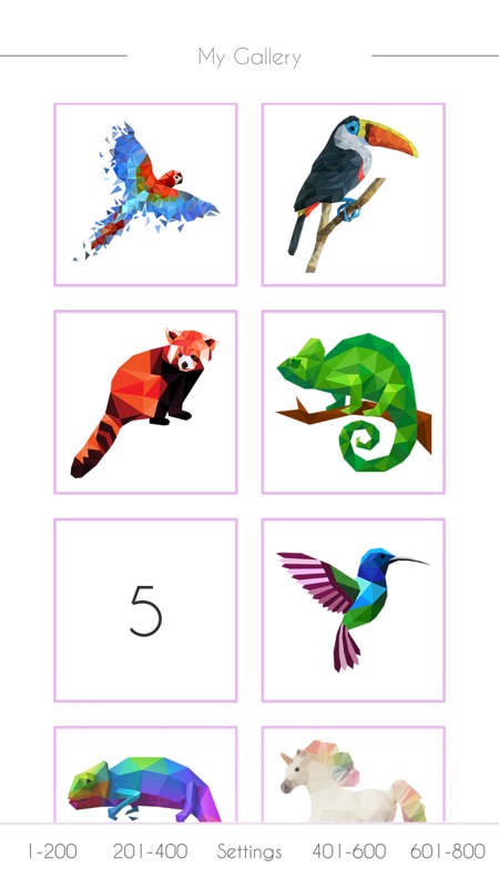 Poly4u: 3D Art Shape puzzle screenshot 1