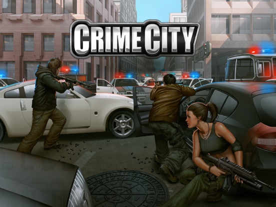 Crime City iPad app afbeelding 1