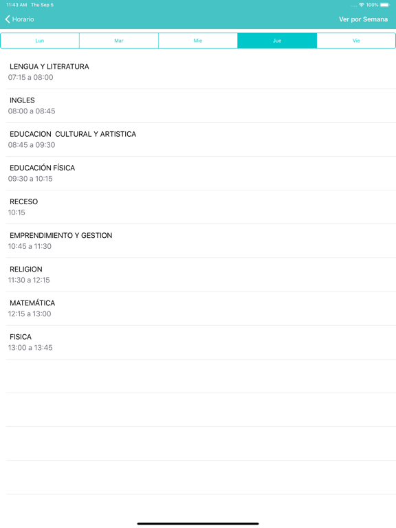 Screenshot #6 pour Mi Académico