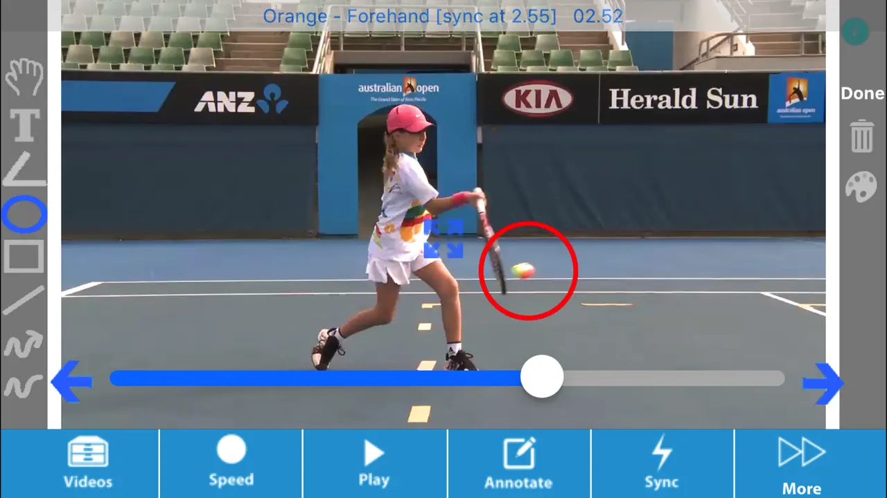 Tennis Australia Technique iPhone Ekran Görüntüsü 3