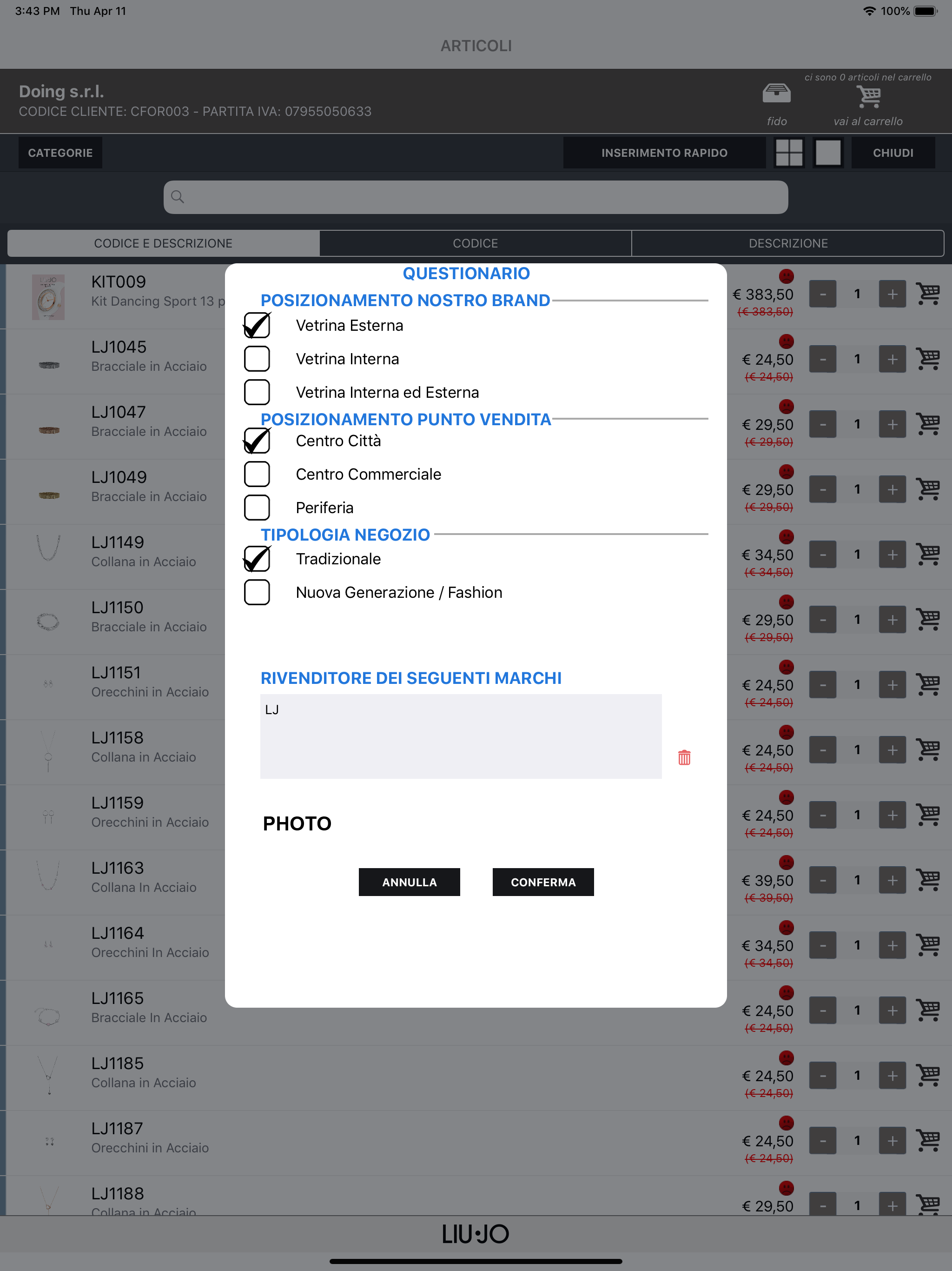 iOrder Liu Jo Luxury screenshot 2