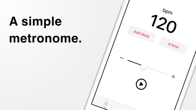 Music Practice Tool Metronotes screenshot 3